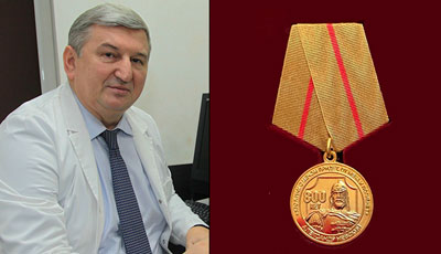 Профессор Медведев награжден медалью ВС РФ